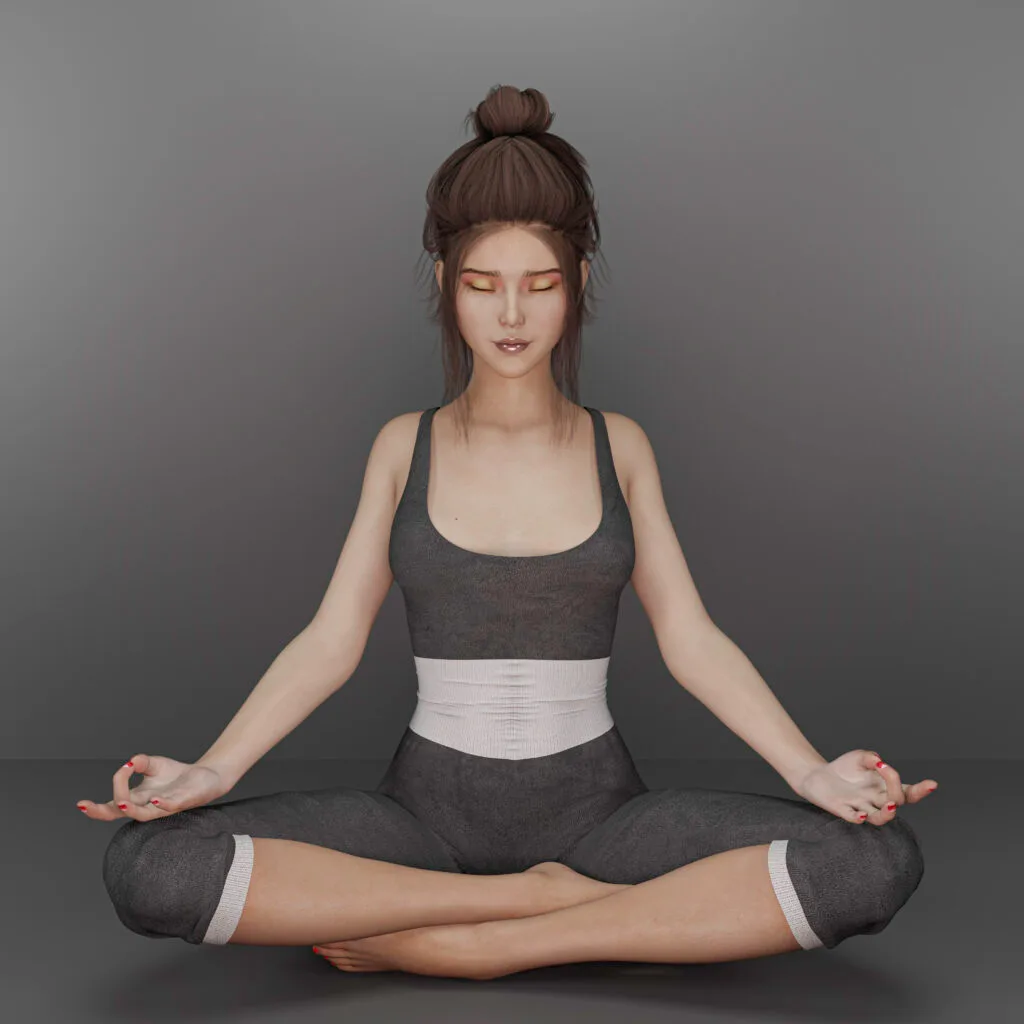What is Yoga? its benefits 2 A girl doing yoga
