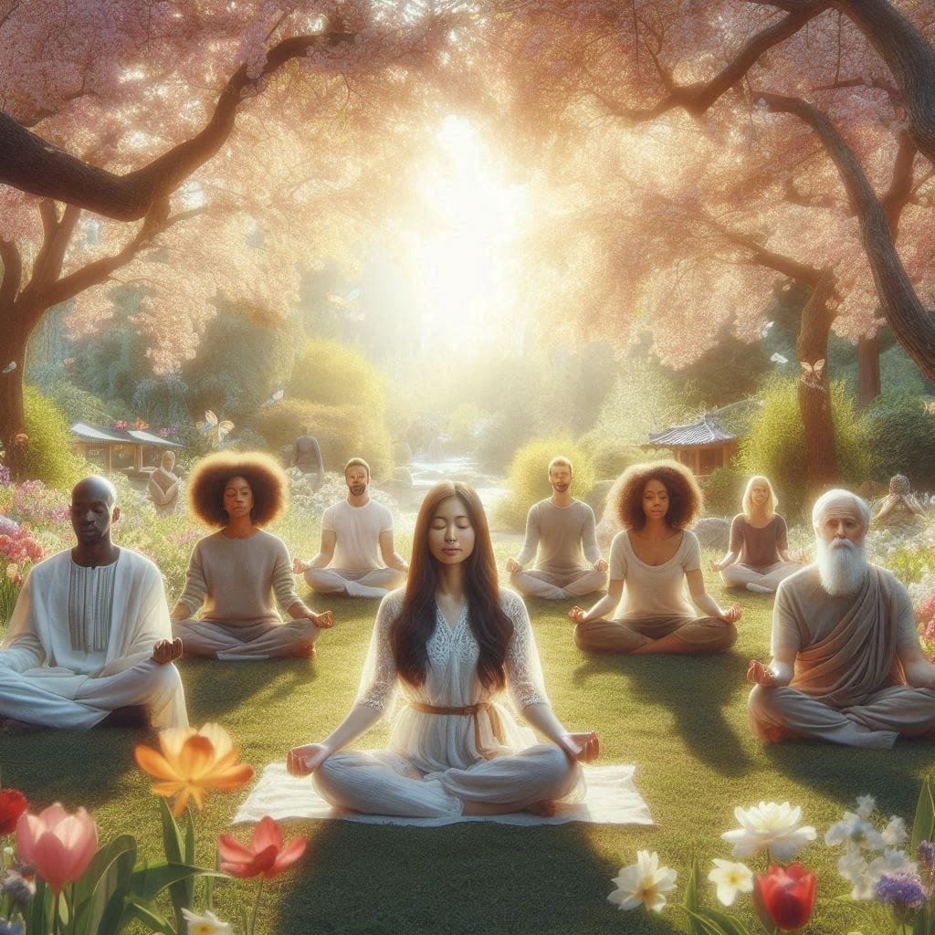 The Present Moment The Power of Now with cultural elements