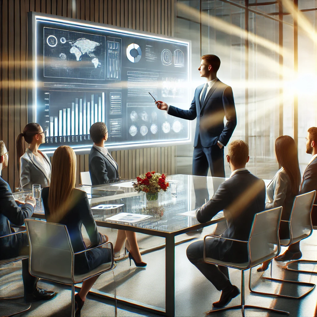 From Chaos to Clarity: How to End Workplace Conflicts Before They Destroy You 2 a-professional-team-engaged-in-a-meeting-focusing-on-transparent-communication