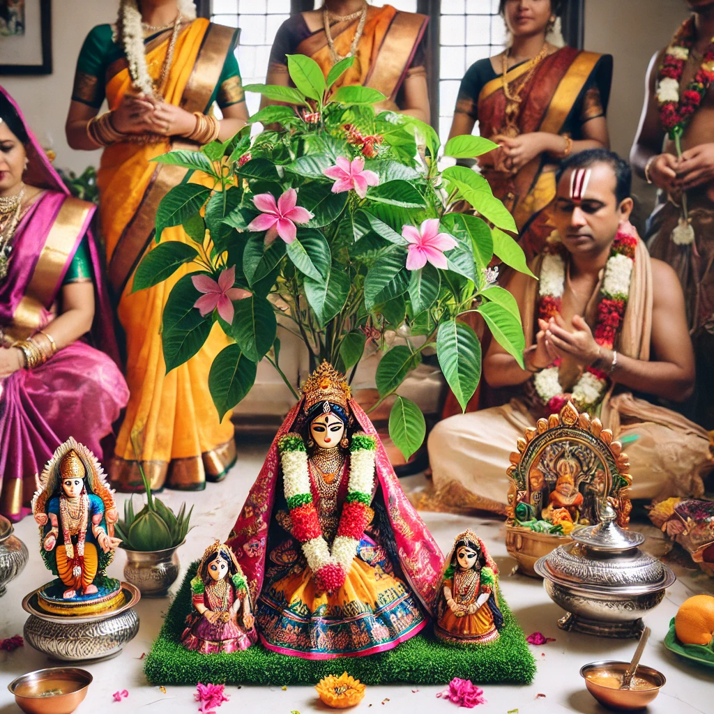 Cool Cool Green Plants 3 I started to do my Tulasi pooja