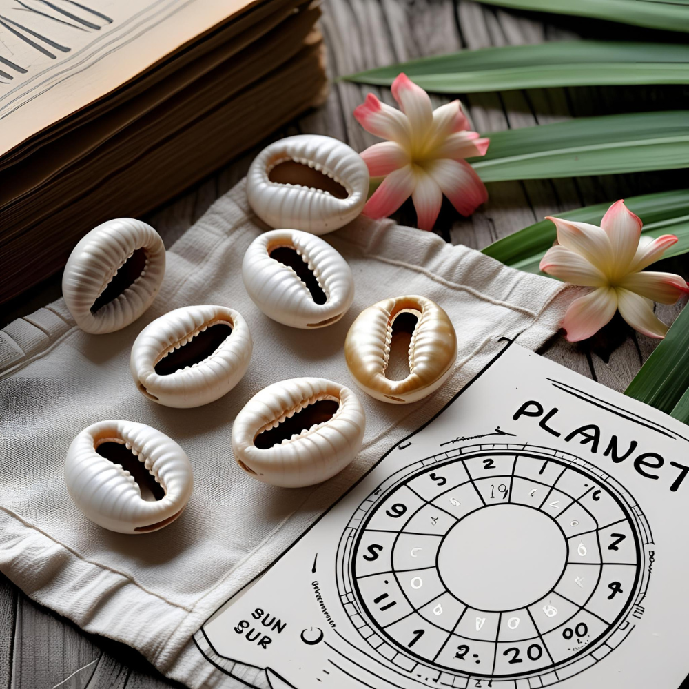 Predict Your Future with Cowrie Shells 1 Cowrie Shells